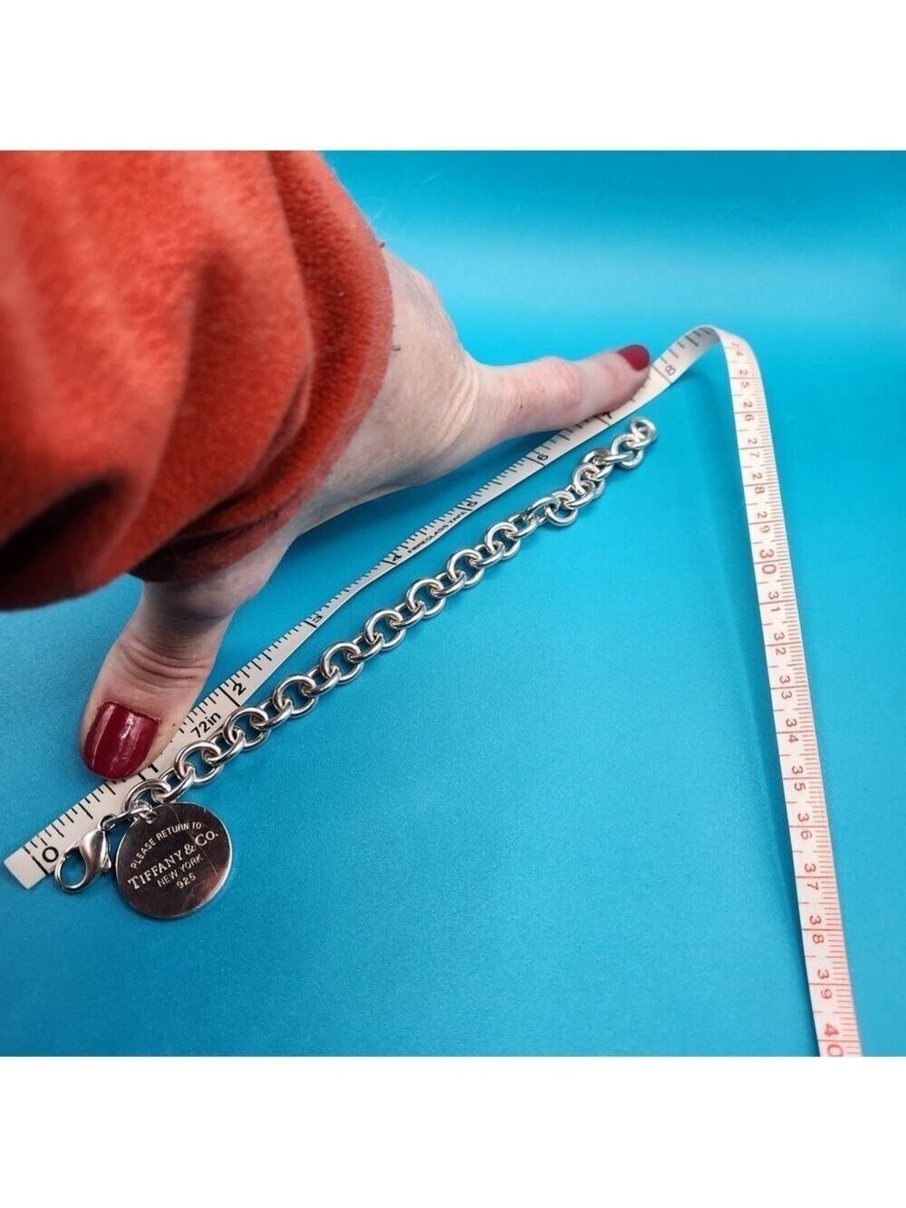 Tiffany & Co. Silver Chain Bracelet - Picture 9 of 10